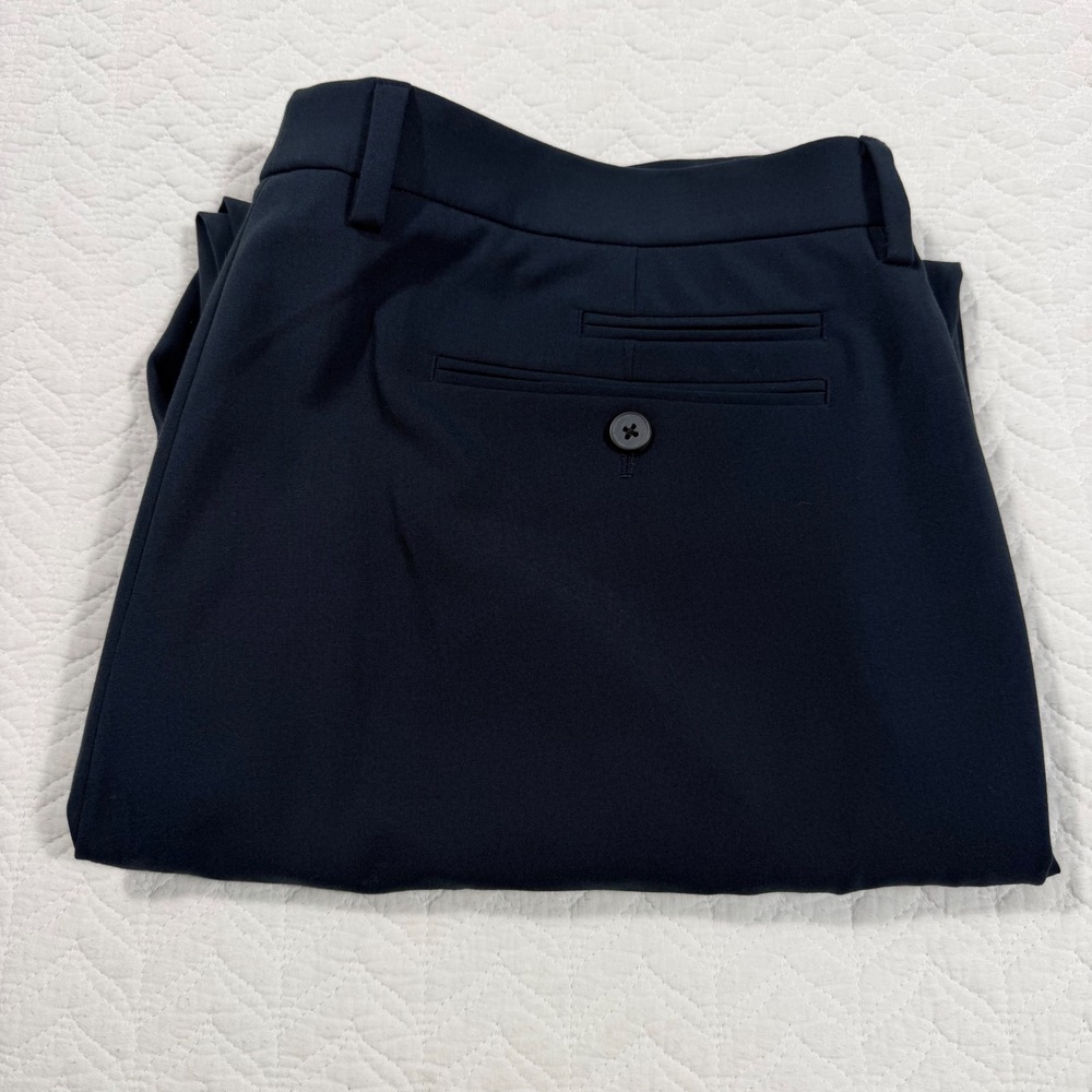 Ministry of Supply Kinetic Mens Pants 38x29 Standard Stretch Navy EUC